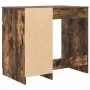 Escritorio roble ahumado 86x49x76 cm madera de ingeniería de , Escritorios - Ref: Foro24-861827, Precio: 94,25 €, Descuento: %