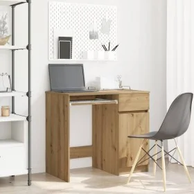 Escritorio de madera de ingeniería roble artisan 86x49x76 cm by , Desks - Ref: Foro24-861831, Price: 95,30 €, Discount: %