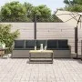 Sofá de jardín de 5 plazas con cojines ratán sintético gris von , Gartensets - Ref: Foro24-4104114, Preis: 336,91 €, Rabatt: %