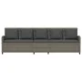 Sofá de jardín de 5 plazas con cojines ratán sintético gris von , Gartensets - Ref: Foro24-4104114, Preis: 336,91 €, Rabatt: %