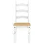 Juego de comedor Panama 3 pzas madera maciza de pino blanco by , Furniture sets for kitchens and dining rooms - Ref: Foro24-3...