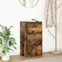 Aparador roble ahumado 37,5x35x76 cm madera de ingeniería von , Sideboards - Ref: Foro24-861728, Preis: 62,39 €, Rabatt: %