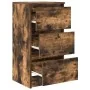 Aparador roble ahumado 37,5x35x76 cm madera de ingeniería von , Sideboards - Ref: Foro24-861728, Preis: 62,39 €, Rabatt: %