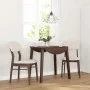 Sillas de comedor con cojines 2 uds madera maciza marrón caucho von , Essstühle - Ref: Foro24-4102523, Preis: 154,29 €, Rabat...