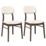 Sillas de comedor con cojines 2 uds madera maciza marrón caucho von , Essstühle - Ref: Foro24-4102523, Preis: 154,29 €, Rabat...
