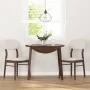Sillas de comedor con cojines 2 uds madera maciza marrón caucho von , Essstühle - Ref: Foro24-4102523, Preis: 154,29 €, Rabat...