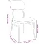Sillas de comedor con cojines 2 uds madera maciza marrón caucho von , Essstühle - Ref: Foro24-4102523, Preis: 154,29 €, Rabat...