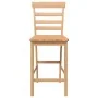 Taburetes de bar 2 uds madera maciza natural caucho von , Küchenhocker - Ref: Foro24-4102540, Preis: 130,35 €, Rabatt: %