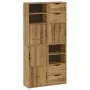 Armarios auxiliares 4 uds "ODDA" 40x24x79 cm Madera maciza pino by , Sideboards - Ref: Foro24-3365348, Price: 218,96 €, Disco...