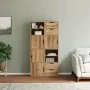 Armarios auxiliares 4 uds "ODDA" 40x24x79 cm Madera maciza pino by , Sideboards - Ref: Foro24-3365348, Price: 218,96 €, Disco...