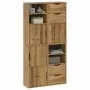 Armarios auxiliares 4 uds "ODDA" 40x24x79 cm Madera maciza pino by , Sideboards - Ref: Foro24-3365348, Price: 218,96 €, Disco...