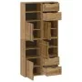 Armarios auxiliares 4 uds "ODDA" 40x24x79 cm Madera maciza pino by , Sideboards - Ref: Foro24-3365348, Price: 218,96 €, Disco...