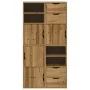 Armarios auxiliares 4 uds "ODDA" 40x24x79 cm Madera maciza pino by , Sideboards - Ref: Foro24-3365348, Price: 218,96 €, Disco...