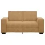 Sofá de 2 plazas terciopelo marrón 120 cm by , Sofas - Ref: Foro24-4105017, Price: 204,85 €, Discount: %