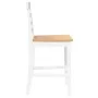 Taburetes de bar 2 uds madera maciza blanca caucho von , Küchenhocker - Ref: Foro24-4102542, Preis: 129,59 €, Rabatt: %