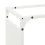 Leñero blanco 44x28x65 cm Acero laminado en frío by , Firewood bags and holders - Ref: Foro24-864196, Price: 51,84 €, Discoun...