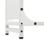 Leñero blanco 44x28x65 cm Acero laminado en frío by , Firewood bags and holders - Ref: Foro24-864196, Price: 51,84 €, Discoun...