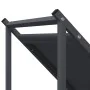 Leñero antracita 70x43x34,5 cm Acero laminado en frío by , Firewood bags and holders - Ref: Foro24-864175, Price: 58,14 €, Di...