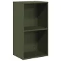 Leñero verde oliva 40x30x75 cm Acero laminado en frío von , Brennholztaschen und -halter - Ref: Foro24-864194, Preis: 80,34 €...
