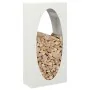 Leñero blanco 50x23x100 cm Acero laminado en frío by , Firewood bags and holders - Ref: Foro24-864182, Price: 90,45 €, Discou...