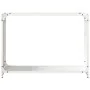 Leñero blanco 90x28x65 cm Acero laminado en frío von , Brennholztaschen und -halter - Ref: Foro24-864204, Preis: 61,14 €, Rab...