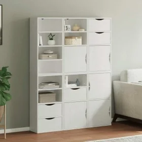Armarios auxiliares 6 uds "ODDA" blanco 40x24x79 cm madera pino by , Sideboards - Ref: Foro24-3365355, Price: 328,38 €, Disco...