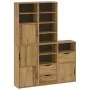 Armarios auxiliares 5 uds "ODDA" 40x24x79 cm Madera maciza pino de , Aparadores - Ref: Foro24-3365360, Precio: 256,52 €, Desc...
