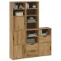Armarios auxiliares 5 uds "ODDA" 40x24x79 cm Madera maciza pino de , Aparadores - Ref: Foro24-3365360, Precio: 256,52 €, Desc...