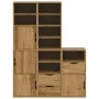 Armarios auxiliares 5 uds "ODDA" 40x24x79 cm Madera maciza pino de , Aparadores - Ref: Foro24-3365360, Precio: 256,52 €, Desc...