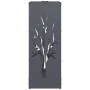 Leñero antracita 40x30x80 cm Acero laminado en frío by , Firewood bags and holders - Ref: Foro24-864227, Price: 57,97 €, Disc...