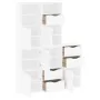 Armarios auxiliares 5 uds "ODDA" blanco 40x24x79 cm madera pino von , Sideboards - Ref: Foro24-3365357, Preis: 282,33 €, Raba...