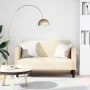 Sofá Loveseat color crema 109 cm tejido de pana by , Sofas - Ref: Foro24-4100524, Price: 181,77 €, Discount: %