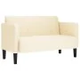 Sofá Loveseat color crema 109 cm tejido de pana by , Sofas - Ref: Foro24-4100524, Price: 181,77 €, Discount: %