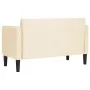 Sofá Loveseat color crema 109 cm tejido de pana by , Sofas - Ref: Foro24-4100524, Price: 181,77 €, Discount: %