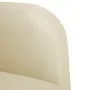 Sillón con reposabrazos color crema 54 cm cuero sintética by , Armchairs - Ref: Foro24-4100530, Price: 123,71 €, Discount: %