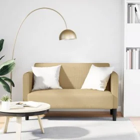 Sofá Loveseat verde claro gris 109 cm tejido de pana by , Sofas - Ref: Foro24-4100526, Price: 177,36 €, Discount: %