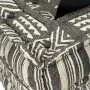 Puf modular de 2 plazas de tela de rayas grises by , Cushions for chairs and sofas - Ref: Foro24-244988, Price: 170,51 €, Dis...