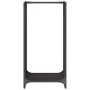 Leñero negro 40x30x80 cm Acero laminado en frío by , Firewood bags and holders - Ref: Foro24-864231, Price: 56,20 €, Discount: %