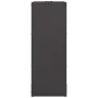 Leñero negro 40x30x80 cm Acero laminado en frío by , Firewood bags and holders - Ref: Foro24-864231, Price: 56,20 €, Discount: %
