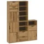 Armarios auxiliares 5 uds "ODDA" 40x24x79 cm Madera maciza pino by , Sideboards - Ref: Foro24-3365362, Price: 266,83 €, Disco...