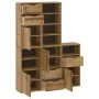 Armarios auxiliares 5 uds "ODDA" 40x24x79 cm Madera maciza pino by , Sideboards - Ref: Foro24-3365362, Price: 266,83 €, Disco...