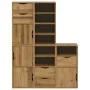 Armarios auxiliares 5 uds "ODDA" 40x24x79 cm Madera maciza pino by , Sideboards - Ref: Foro24-3365362, Price: 266,83 €, Disco...