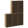 Armarios auxiliares 5 uds "ODDA" 40x24x79 cm Madera maciza pino by , Sideboards - Ref: Foro24-3365362, Price: 266,83 €, Disco...