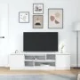 Mueble de TV de madera de ingeniería blanco 188,5x41x50 cm by , TV Furniture - Ref: Foro24-3328417, Price: 139,90 €, Discount: %