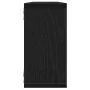 Estantes cúbicos de pared 2 uds roble negro 100x15x30 cm von , Regale und Regale - Ref: Foro24-862058, Preis: 41,99 €, Rabatt: %