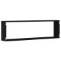 Estantes cúbicos de pared 2 uds roble negro 100x15x30 cm von , Regale und Regale - Ref: Foro24-862058, Preis: 41,99 €, Rabatt: %