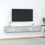 Muebles de TV 2uds madera ingeniería gris hormigón 80x31x25,5cm von , TV-Möbel - Ref: Foro24-861515, Preis: 92,12 €, Rabatt: %