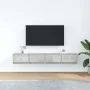 Muebles de TV 2uds madera ingeniería gris hormigón 80x31x25,5cm von , TV-Möbel - Ref: Foro24-861515, Preis: 92,12 €, Rabatt: %