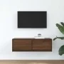 Mueble de TV madera contrachapada roble marrón 80x31x25,5 cm von , TV-Möbel - Ref: Foro24-861520, Preis: 54,01 €, Rabatt: %