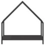 Leñero negro 60x25x60 cm Acero laminado en frío by , Firewood bags and holders - Ref: Foro24-864303, Price: 36,03 €, Discount: %